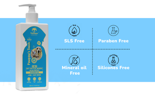 Groom Vroom DOG SHAMPOO for Ticks and Fleas 300 ml - All Life Stages